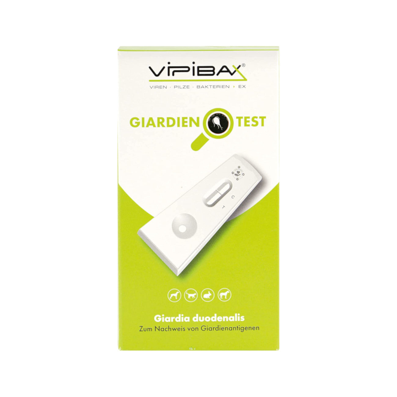 Test rapide ViPiBaX Giardia, 2 pièces.